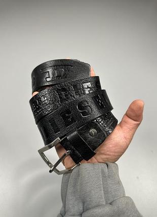 Ремінь шкіряний diesel