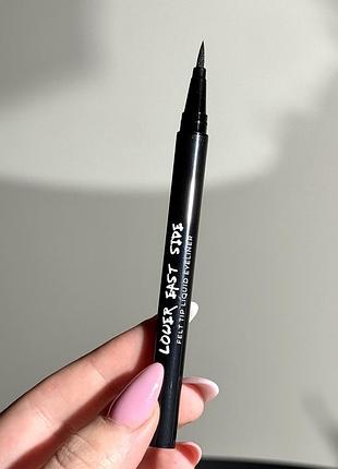 Подводка для глаз lower east side felt tip liquid eyeliner (black) 1.8 g