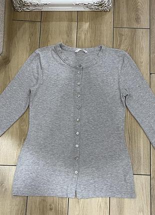 Жіночий лонг на ґудзиках zara m