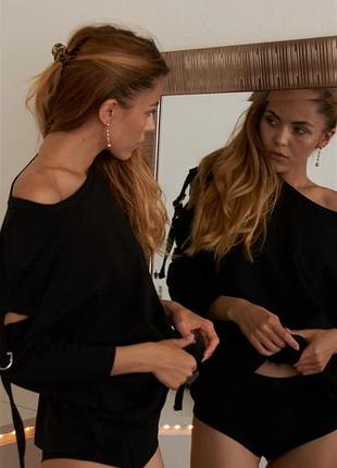 Світшот лонгслів zara