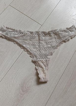 Трусики ажурные стринги кружевные бикини кружные танга m м 10 38 46