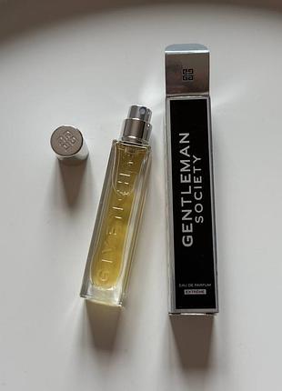 Givenchy gentleman society  eau de parfum extreme мініатюра парфумованої води  для чоловіків 12,5мл