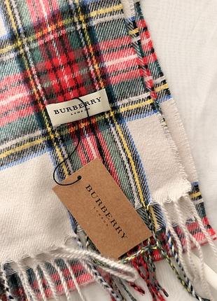 Шарф burberry / шарф барберрі  кашемір