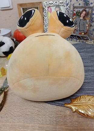 М'яка іграшка pou з мобільної гри, бежева
