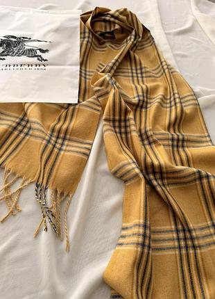 Шарф burberry / шарф барберри 32/180см