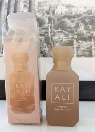 Парфюмированная вода kayali freedom musk santal 34, 10 ml оригинал