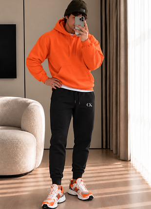 Спортивні штани чоловічі calvin klein чорні, розмір xl