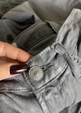 Джинси труби zara з блискітками 10