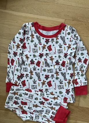 Піжама для дітей carter’s новорічна 5t