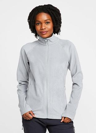 Berghaus polartec  женская повседневная-туристическая флисовая зип кофта/худи