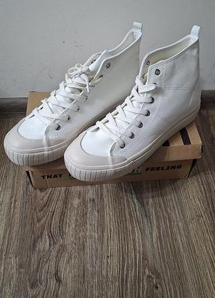 Кеди чоловічі schuh білі 43 розмір устілка 28 см
