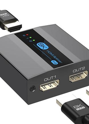 Hdmi-спліттер (розгалужувач) 1x2 (модель sp907)