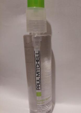 Розгладжуюча сироватка для волосся paul mitchell super skinny serum, 150 мл