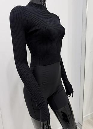 Чорний лонг zara 2