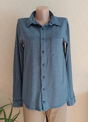 Жіноча блуза сорочка трикотажна бамбук bam bamboo clothing рр 46-48