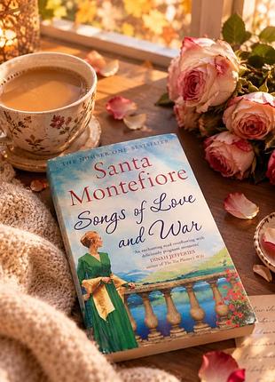 Книга англійською мовою santa montefiore — «songs of love and war»