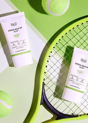 Сонцезахисний крем dr. g green mild up sun plus spf50 + pa ++++ 50 ml