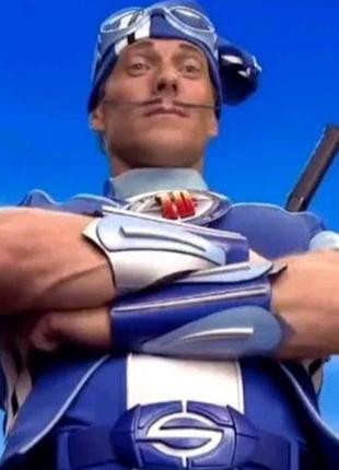 Наручи / браслеты спортакуса с м/ф "лентяево" (lazytown) для коспляи или праздника