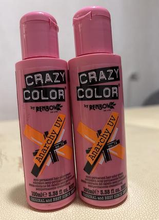 Фарба для волосся crazy color no.76 anarchy uv (100 мл)