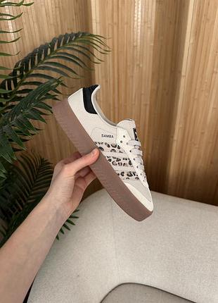 Жіночі кросівки adidas samba leopard | 36–41