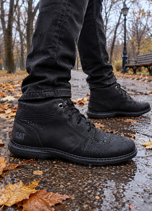 Стильні чоловічі черевики caterpillar trey 2.0 black p725209