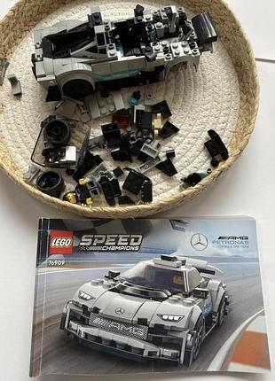 Конструктор lego speed champions mercedes-amg f1 w12 e performance машина машинка мерседес