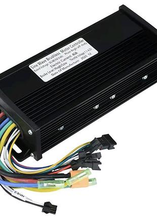 Контроллер 48-72v 1000-3000w 40a для электровелосипедов и мотор колес