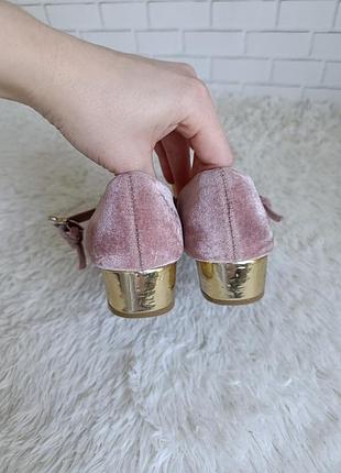 Бархатные туфельки, нарядные туфли 6