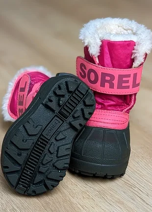 Чоботи зимові sorel snow commander, 21 розмір, сноубутси
