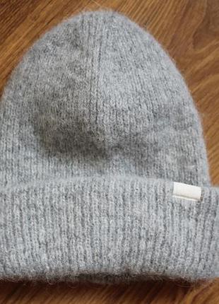 Швейцарская пушистая шапка бини унисекс hä? из альпаки (70% alpaca) hae-wear beanie
