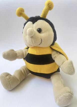 Мягкая игрушка пчёлка пчела плюшевая игрушка 🐝 большая мягкая игрушка пчела пчёлка велика плюшева мʼяка іграшка бджола, 30 см