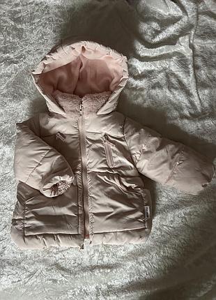 Куртка для дівчаток zara рожева