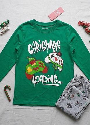 Детский новогодний лонгслив «christmas loading»