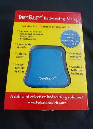 Dryeasy bedwetting alarm — електронний пристрій (енурезний будильник), призначений для боротьби з нічним нетриманням сечі (енурезом).