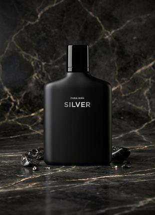 Туалетна вода zara man silver 90ml