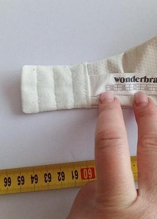 Модель бюстгальтера без бретелей — wonderbra ultimate strapless bra (у мереживному виконанні refined glamour на чашку 70d 6