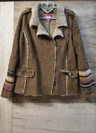 Дублёнка косуха от desigual