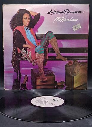 Donna summer – the wanderer – 1980 made in india / пластинка / винил / vinyl / vintage / подарок