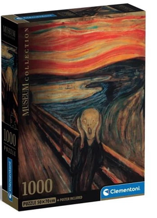 Пазл clementoni крик 1000 ел 39791