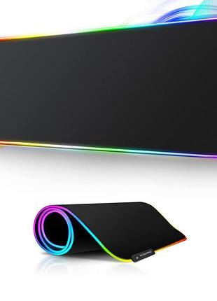 Ігровий килимок для миші jzmatech sbd-001-jz rgb 800 x 300 мм, 14 режимів