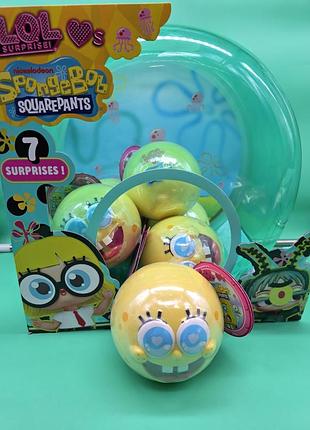 Ляльки для дівчинки l.o.l. surprise! x spongebob squarepants