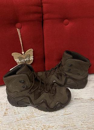 Шкіряні фірмові черевики lowa gore-tex 42,5р.