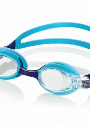 Детские очки для плавания amari aqua speed 041-42 бирюзовые, размер osfm
