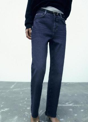 Прямі класичні джинси zara