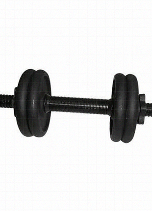 Гантель наборна newt 4,5 кг ne-300-gp005, хромований гриф, 4 диски