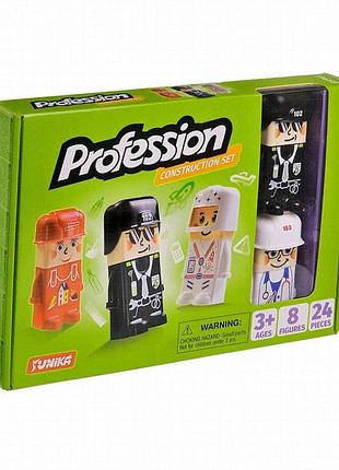 Конструктор с фигурками юника 71658 «profession», 8 персонажей, 24 детали