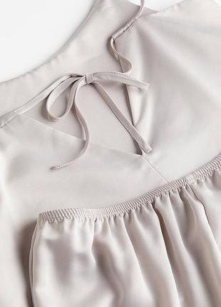 Сатинова піжама h&m p. xs 4