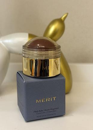 Кремові румʼяна merit beauty flush balm