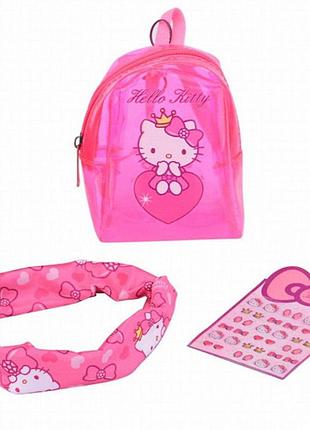 Сумочка-сюрприз hello kitty маленькая модница #sbabam 160/cn23-4 с аксессуарами для волос