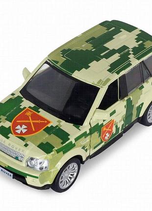 Автомодель land rover range rover sport «запад» technodrive 250399um, масштаб 1:32, металлический корпус